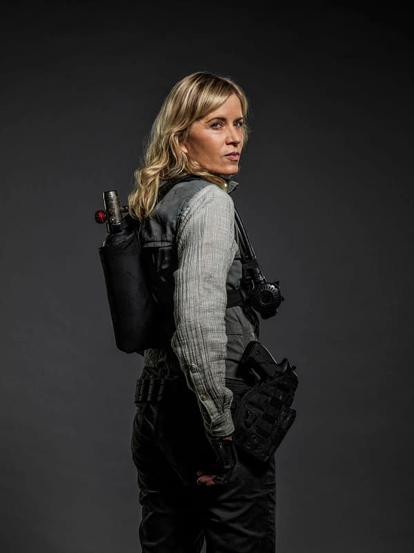 Fear the Walking Dead S08 Morgan, Madison &#038; Grace Portraits Released