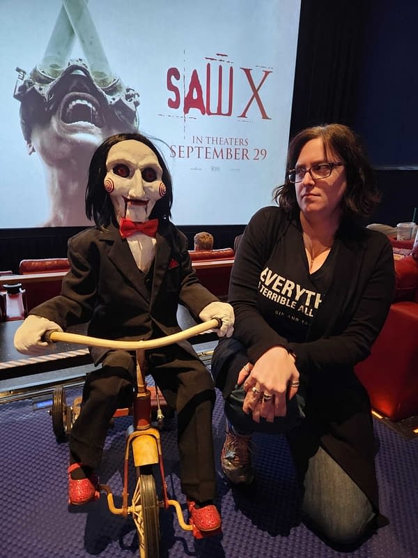 When The Horror Wimp Is Sent To Cover The Saw X Junket