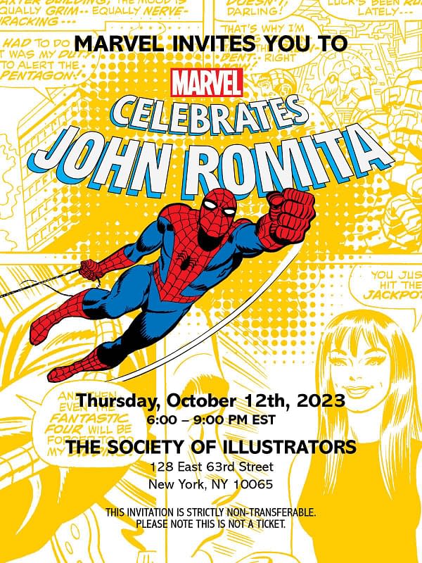 Marvel Comics Held A John Romita Memorial On Thursday In New York