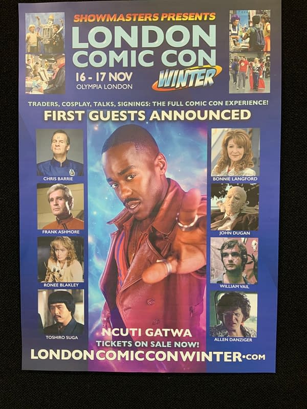 Ncuti Gatwa's First Doctor Who Signing