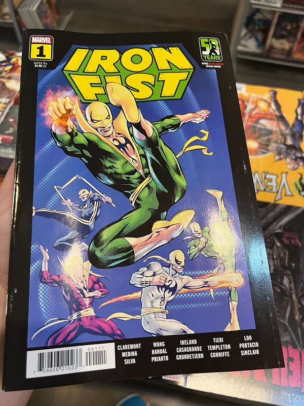 Iron Fist 50th Anniversary Oneshot Gets Massive Spoiler Via QR Code