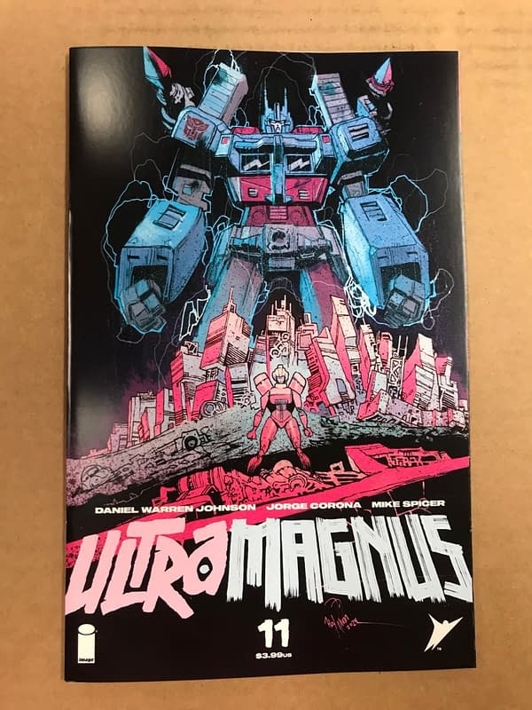 Comic Stores Get A Surprise James Harren Transformers #11 Cover