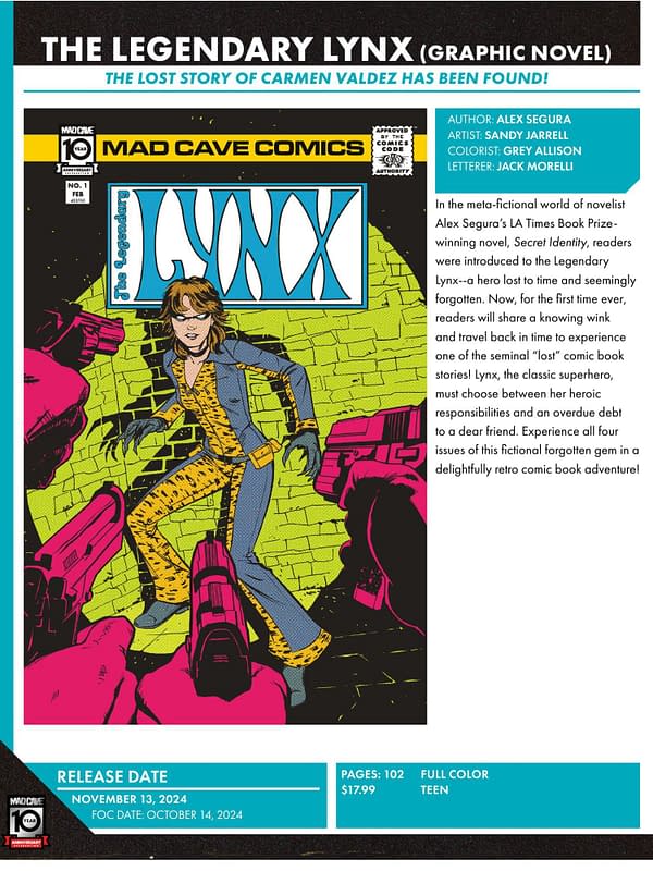 Mad Cave November 2024 Solicits