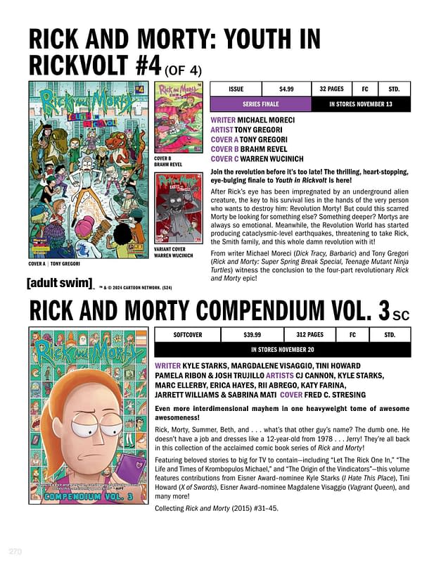 Oni Press November 2024 Solicits