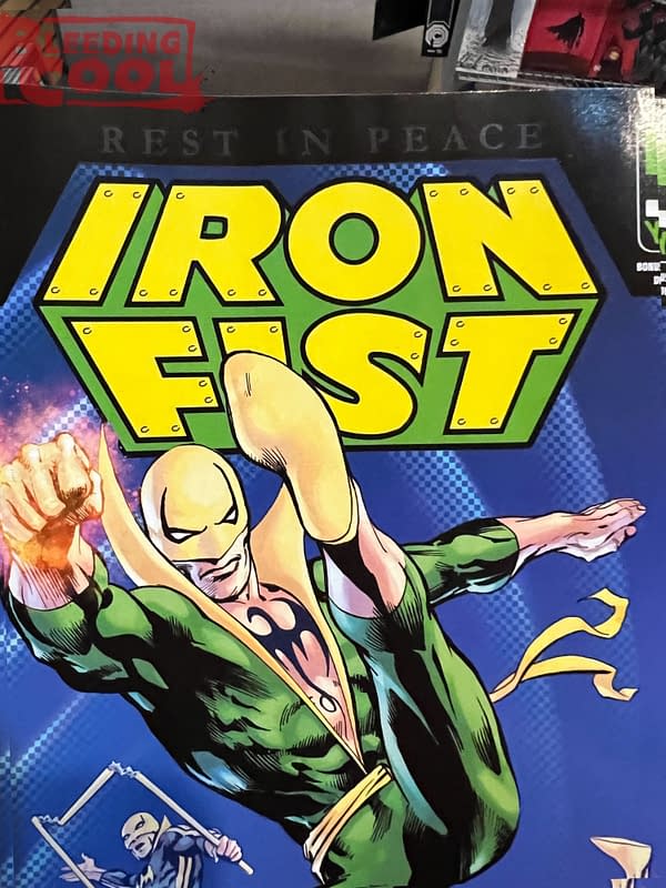 Iron Fist "Rest In Peace" Ruined By A Marvel QR Code