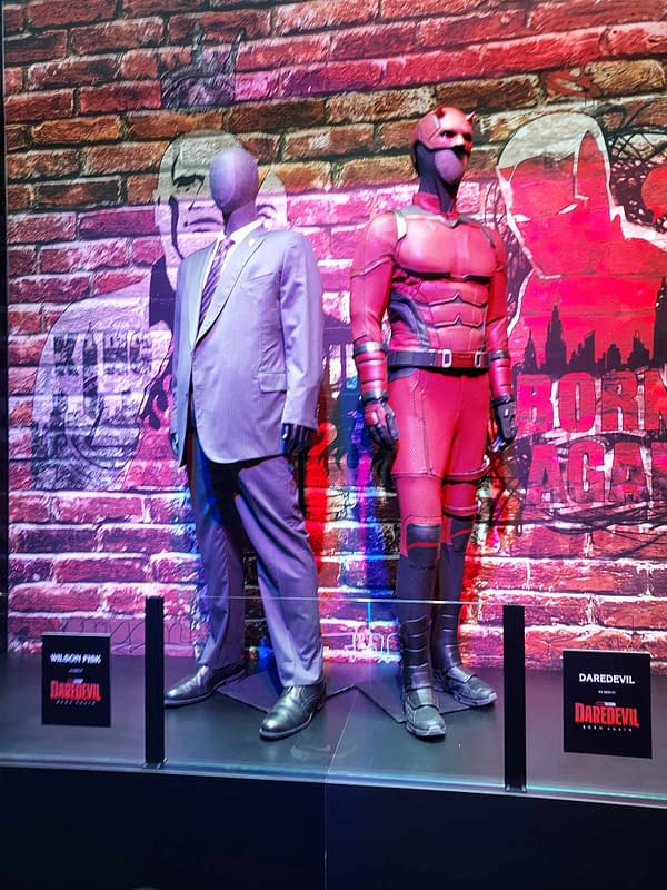 Daredevil, Kingpin Make "Born Again" Fashion Statements at NYCC 2024