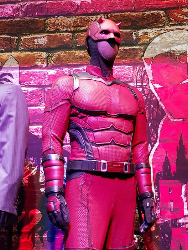 Daredevil, Kingpin Make "Born Again" Fashion Statements at NYCC 2024