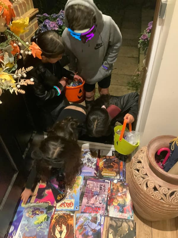 Giving Away Comics Again For Halloween Trick Or Treaters