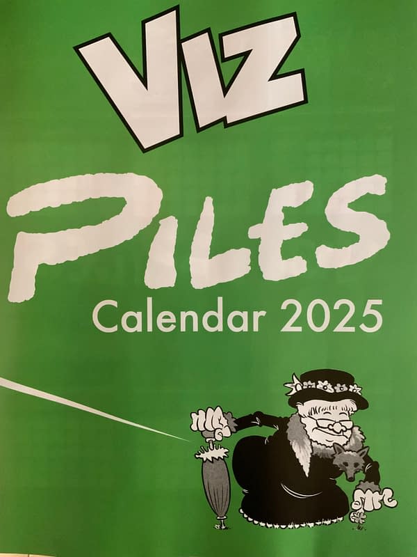 Viz Comic Do A "Giles" Christmas Calendar... Except It's "Piles"