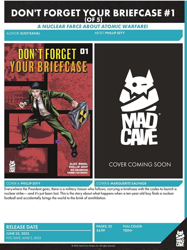 Mad Cave Studios June 2025 Solicits