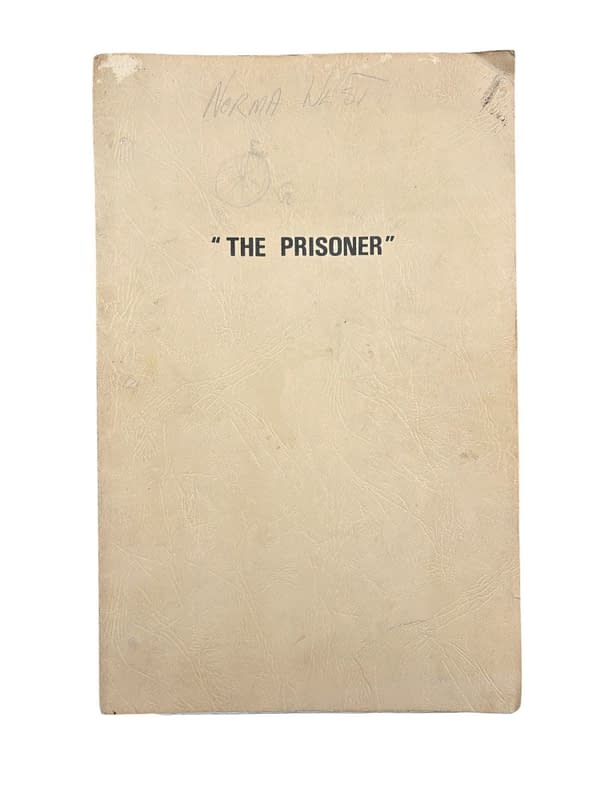 The Prisoner Original Call Sheet, Script &#038; Prop Badge at Auction