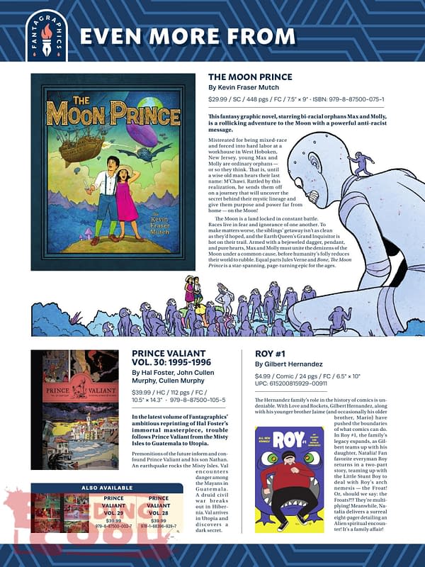 Fantagraphics Augiust 2025 Solicits