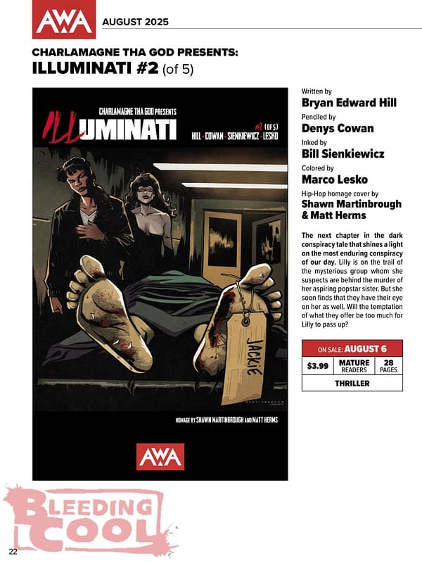 AWA August 2024 Solicits
