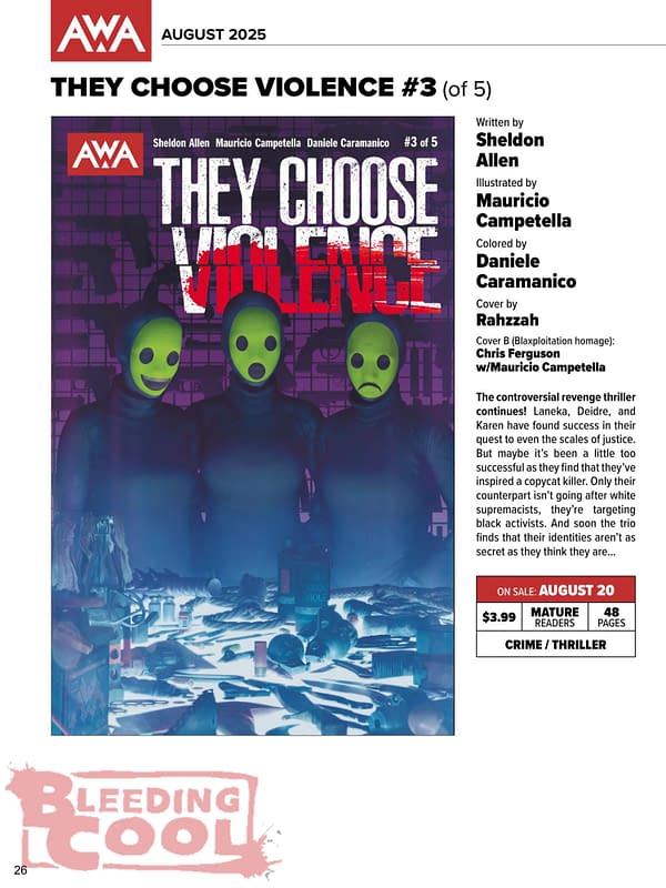 AWA August 2024 Solicits