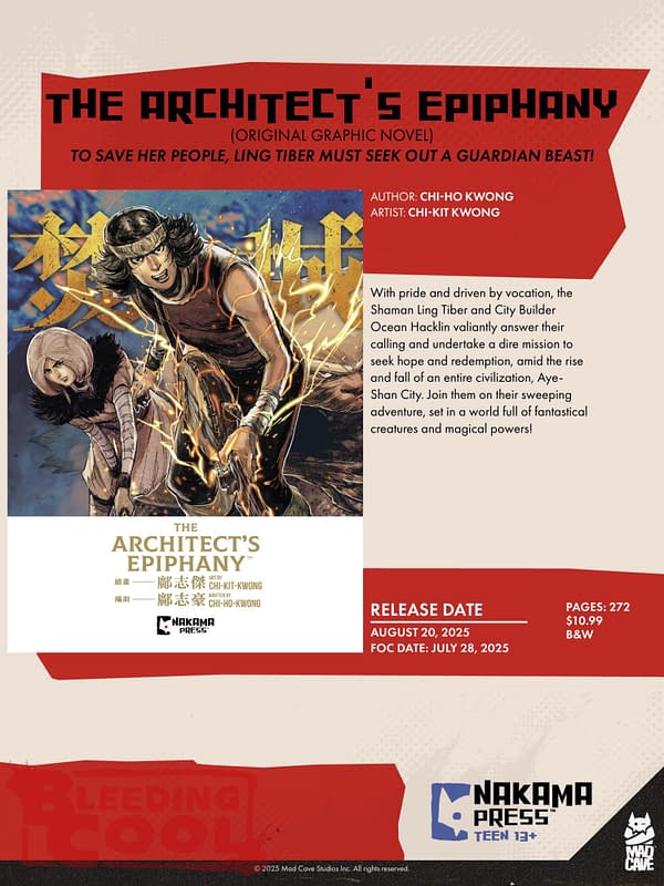 Mad Cave Comics August 2025 Solicits
