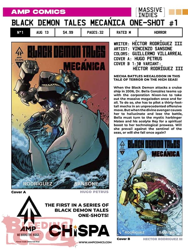 Massive Comics August 2025 Solicits