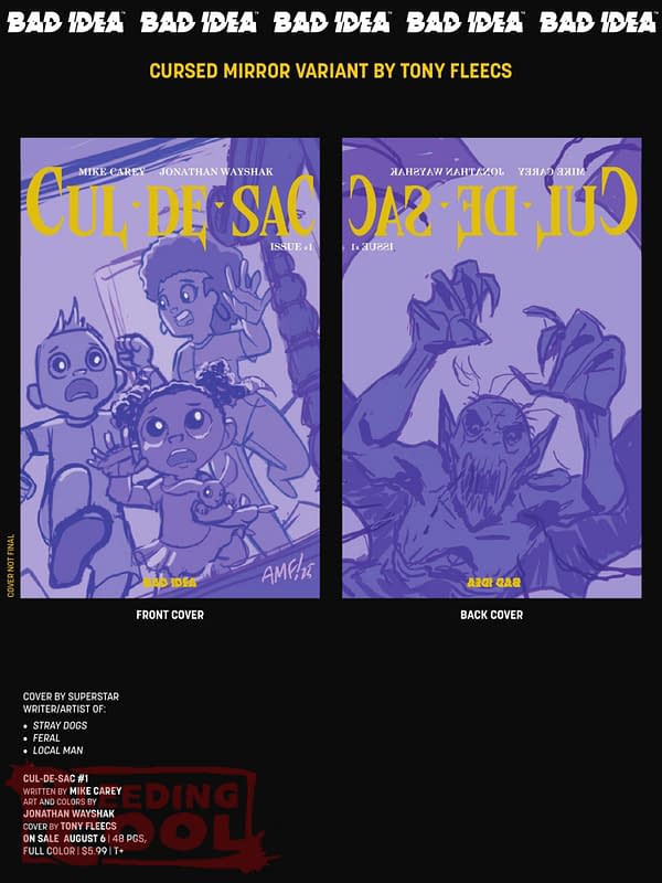 Bad Idea August 2025 Solicits