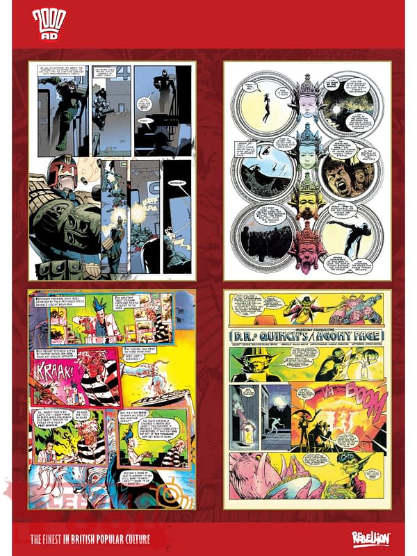 Rebellion 2000AD Comics August 2025 Solicits