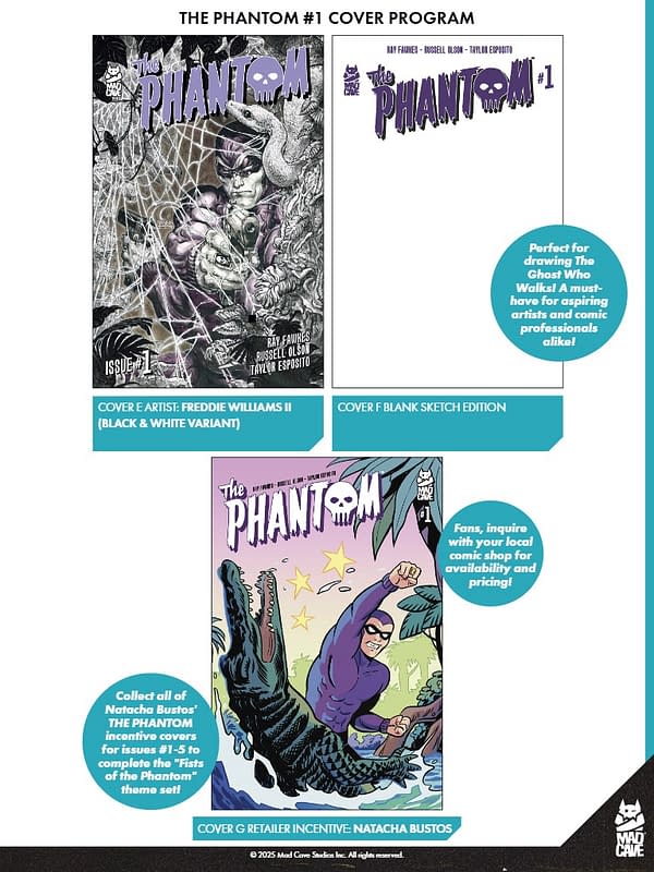 Mad Cave Studios September 2025 Solicits