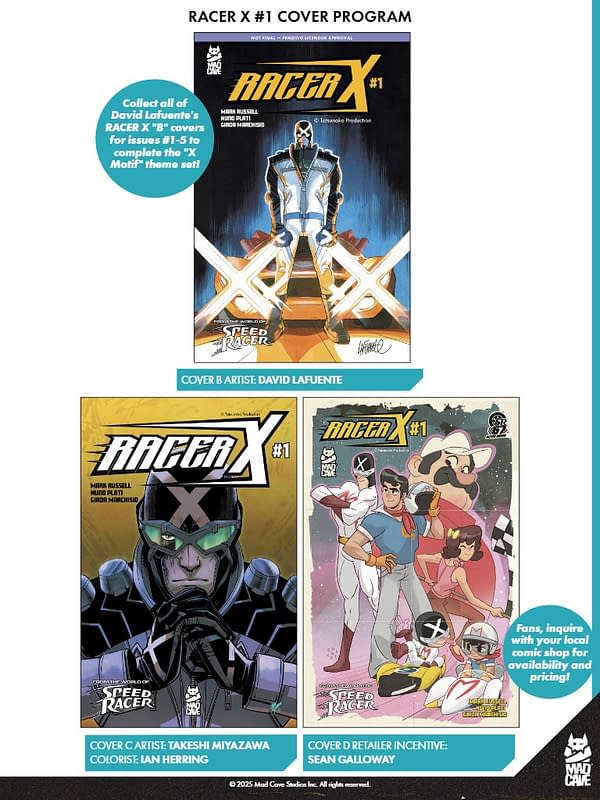Mad Cave Studios September 2025 Solicits