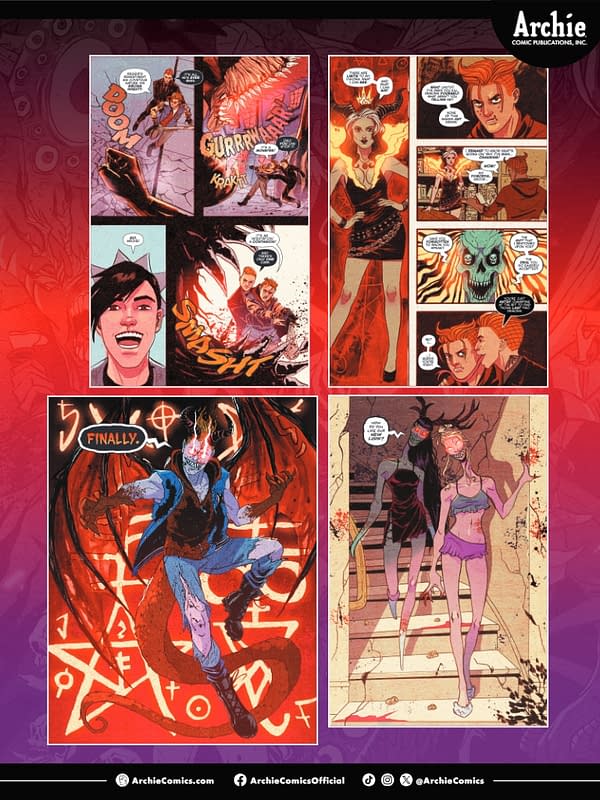 Sabrina The Teenage Witch Unleashed in Archie September 2025 Solicits
