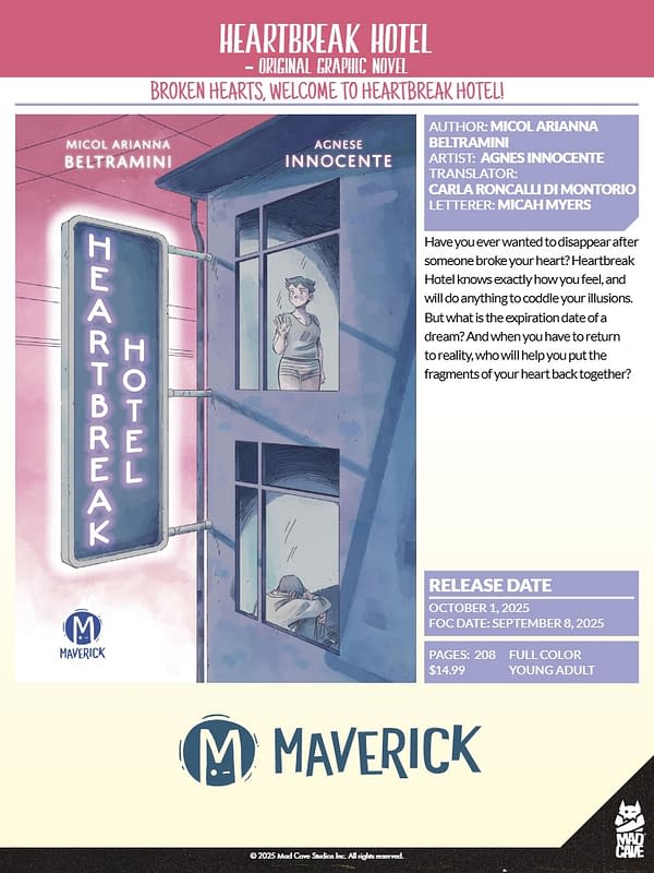Mad Cave Studios September 2025 Solicits