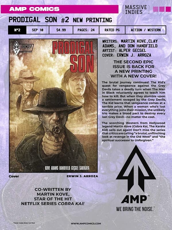 AMP COMICS LLC JUL25 Solicitations