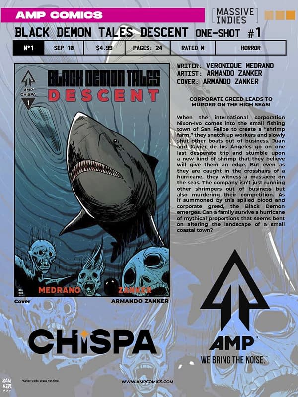 AMP COMICS LLC JUL25 Solicitations