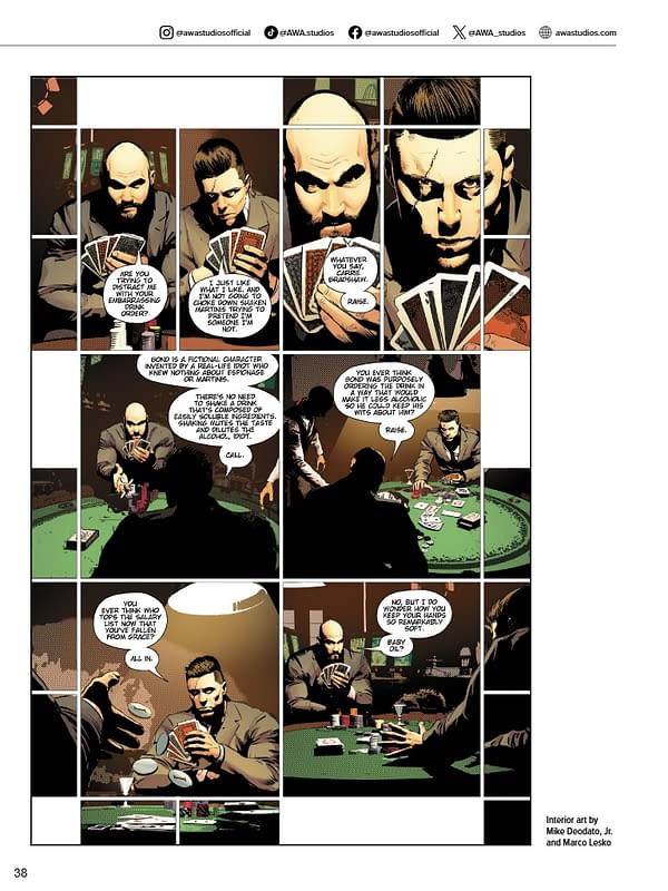 Ronda Rousey And Mike Deodato In AWA September 2025 Full Solicits
