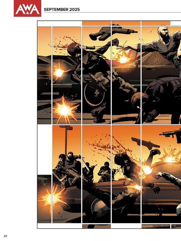 Ronda Rousey And Mike Deodato In AWA September 2025 Full Solicits