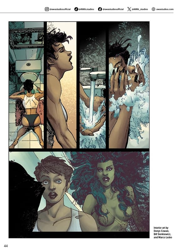 Ronda Rousey And Mike Deodato In AWA September 2025 Full Solicits