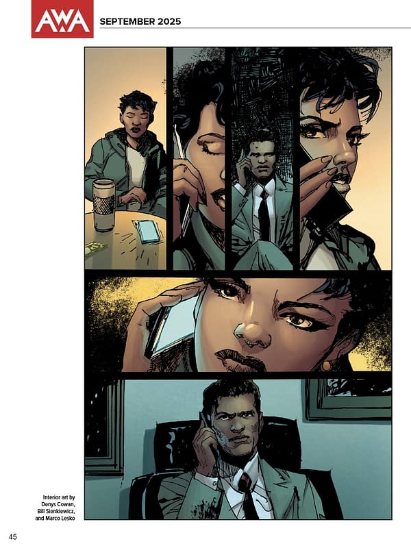 Ronda Rousey And Mike Deodato In AWA September 2025 Full Solicits