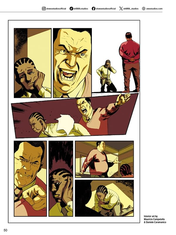 Ronda Rousey And Mike Deodato In AWA September 2025 Full Solicits
