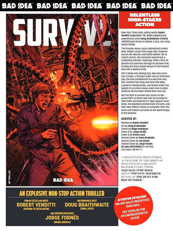Bad Idea September 2025 Solicits