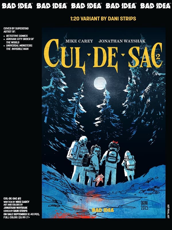 Bad Idea September 2025 Solicits