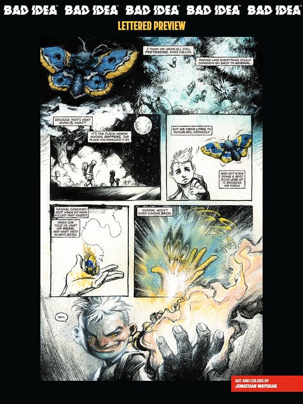 Bad Idea September 2025 Solicits