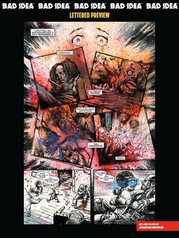 Bad Idea September 2025 Solicits
