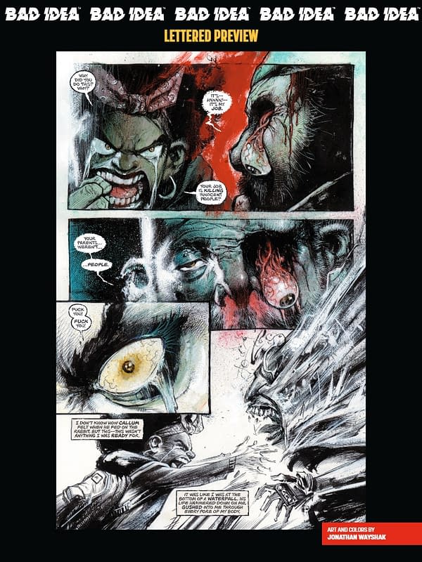 Bad Idea September 2025 Solicits