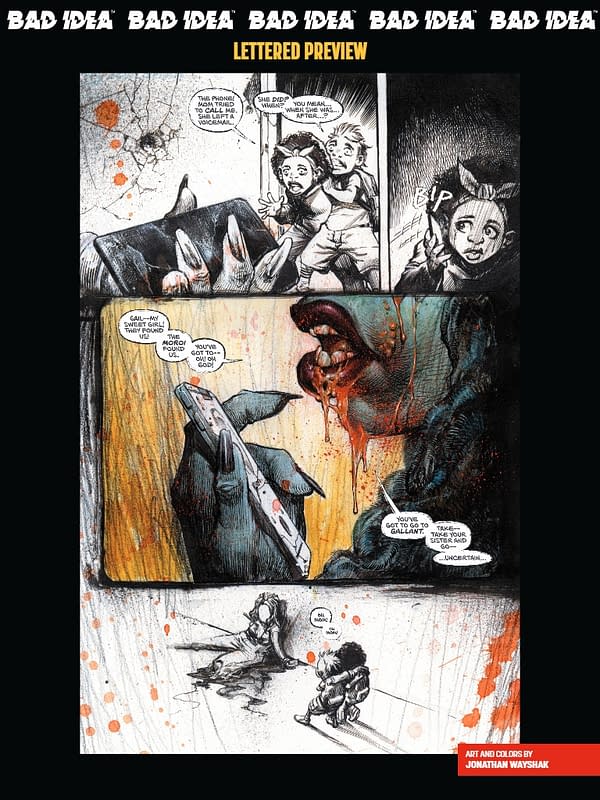 Bad Idea September 2025 Solicits