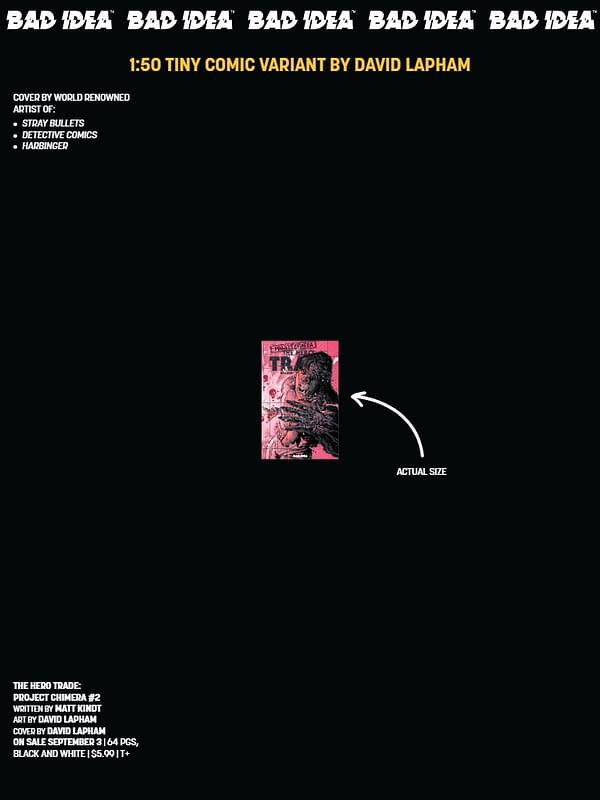 Bad Idea September 2025 Solicits