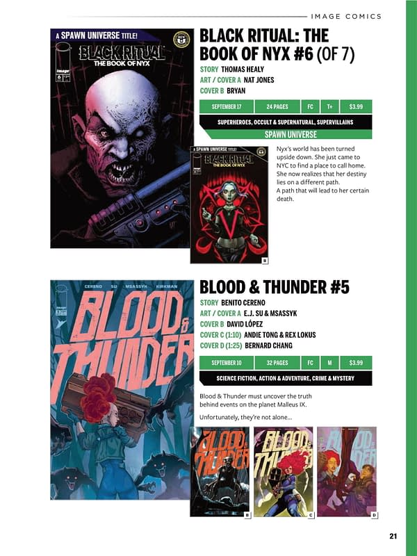 Image Comics September 2025 Solicits And Solicitations