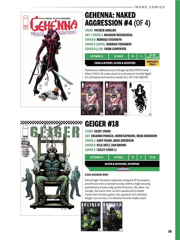 Image Comics September 2025 Solicits And Solicitations