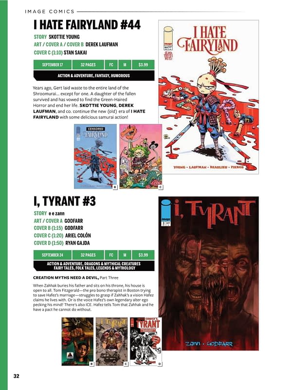 Image Comics September 2025 Solicits And Solicitations