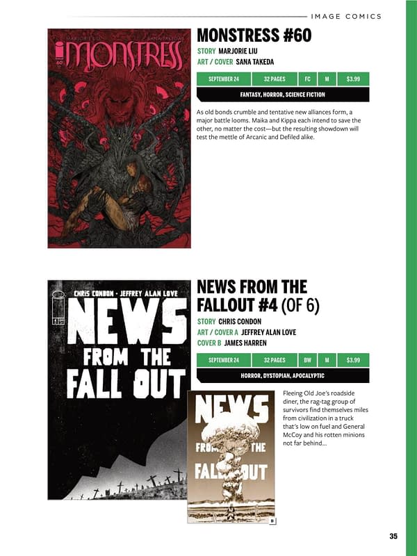 Image Comics September 2025 Solicits And Solicitations
