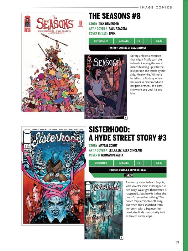 Image Comics September 2025 Solicits And Solicitations