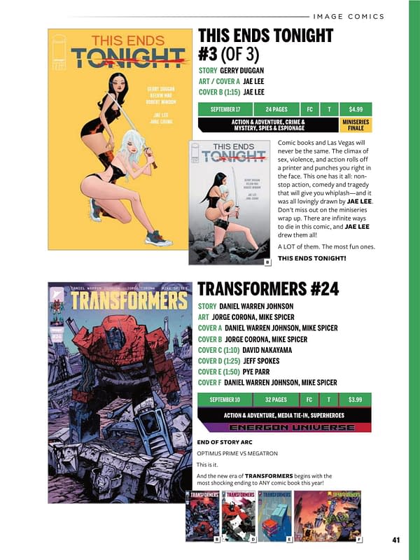 Image Comics September 2025 Solicits And Solicitations