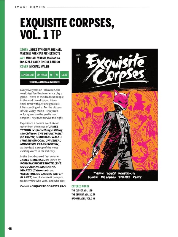 Image Comics September 2025 Solicits And Solicitations