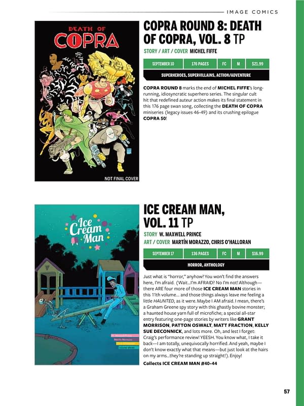 Image Comics September 2025 Solicits And Solicitations