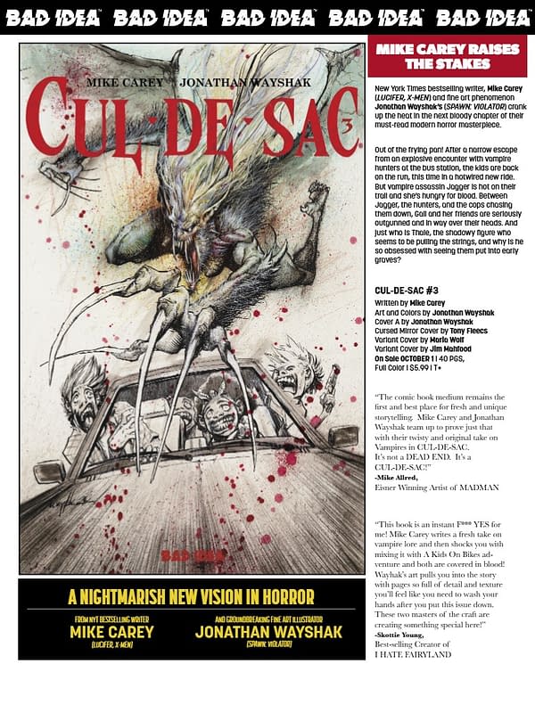 Bad Idea October 2025 Solicits And Solicitations