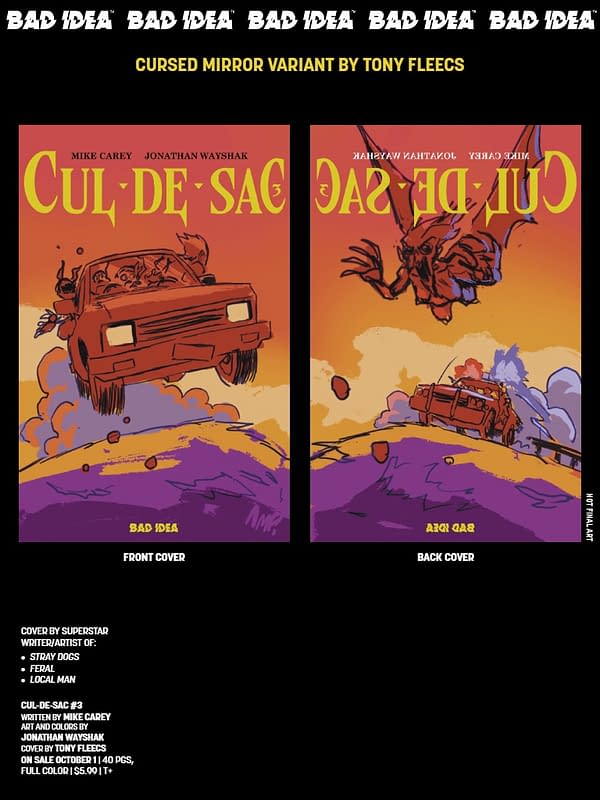 Bad Idea October 2025 Solicits And Solicitations